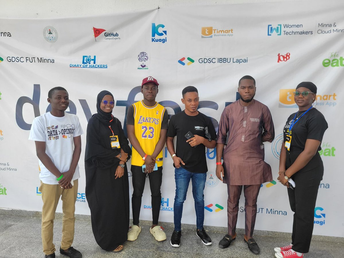 i4gFutminna's tweet image. @i4gFutminna team at the @DSCFutminna DevfestMinna

#DevFest2023
#DevFest
#DevFestMinna