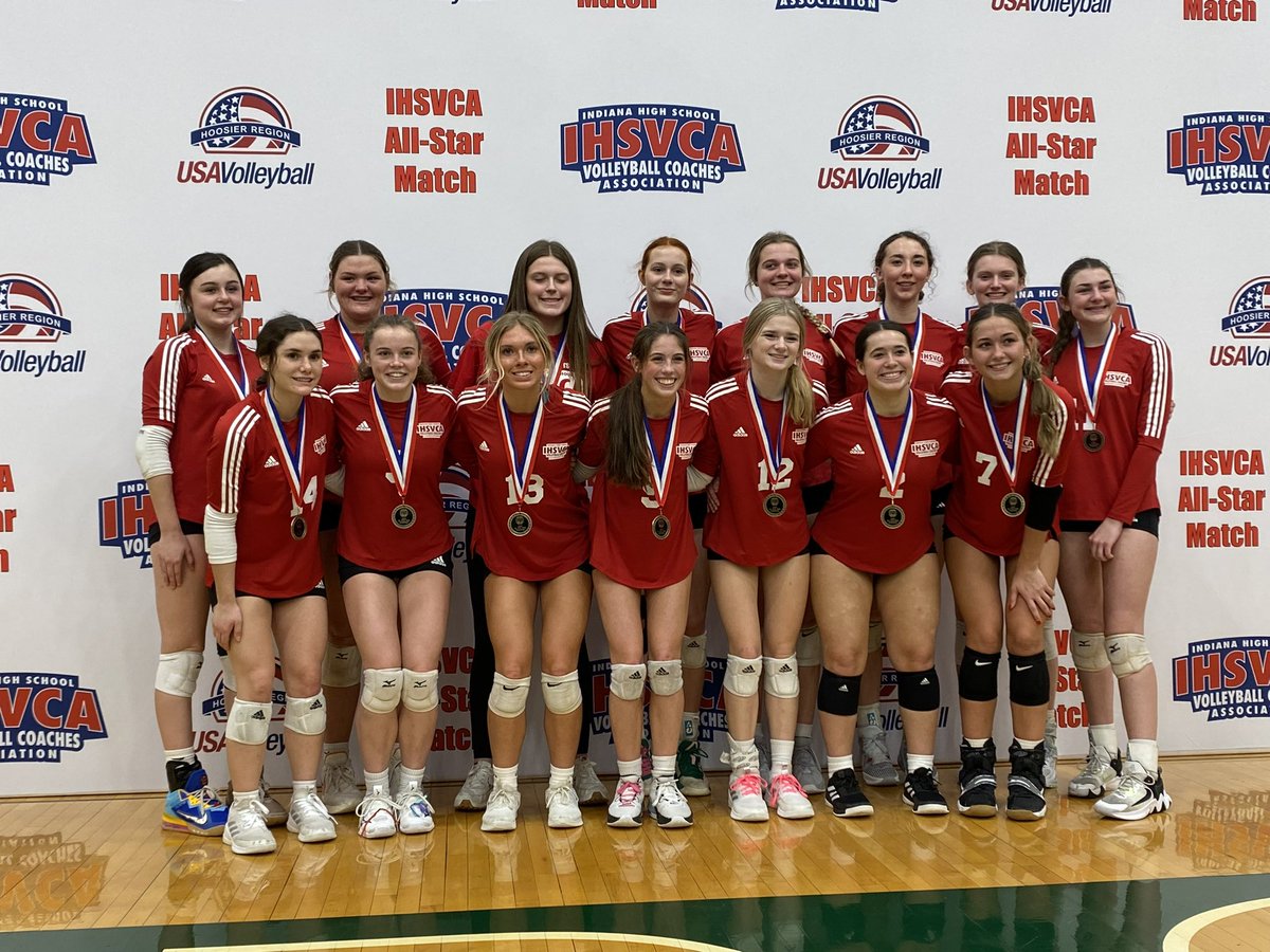 The South won today at the @ihsvca North/South All Star Game at Lawrence North HS. Thanks so much for a great day. @newstribscores