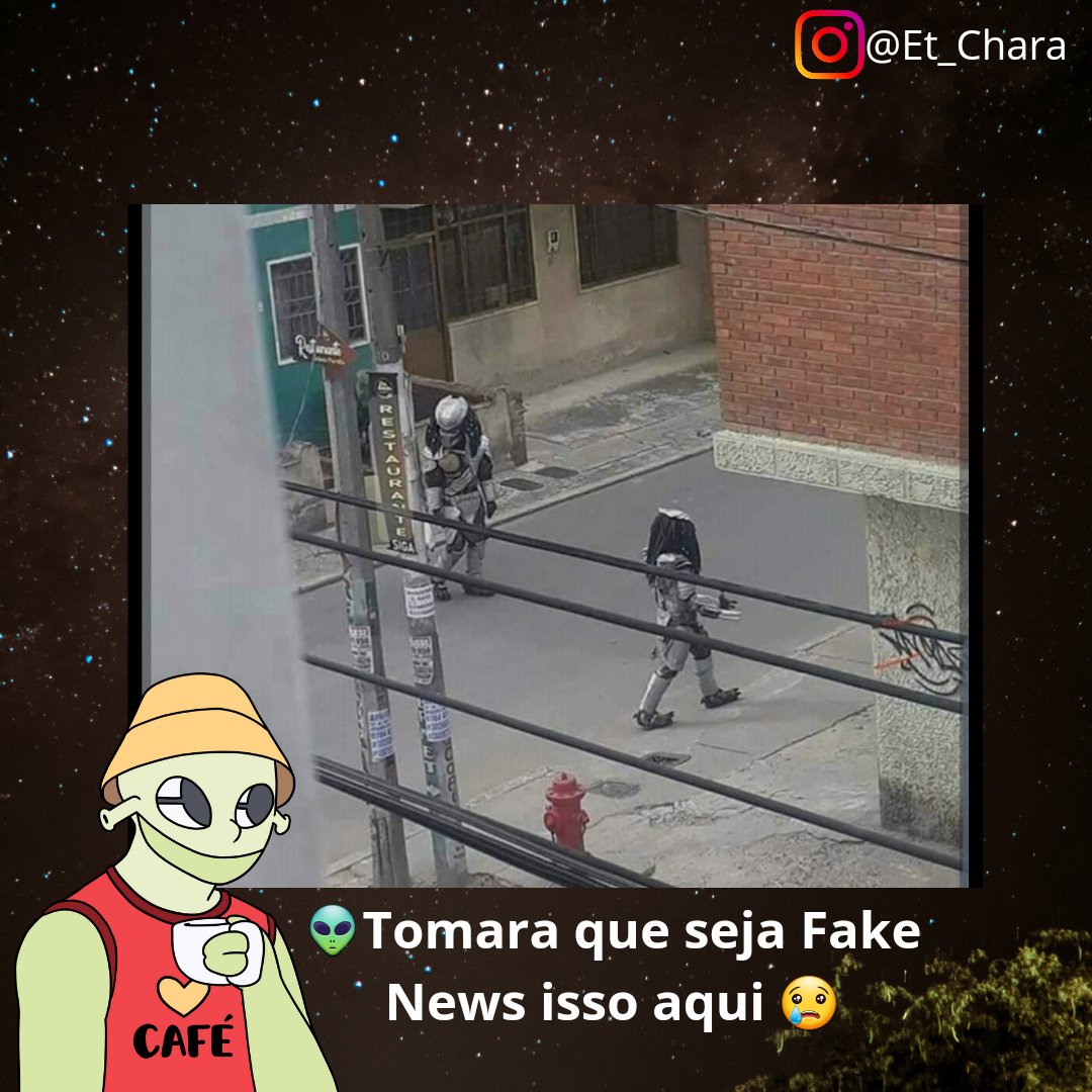 Et_Chara's tweet image. 👽 Se não for to lascado....