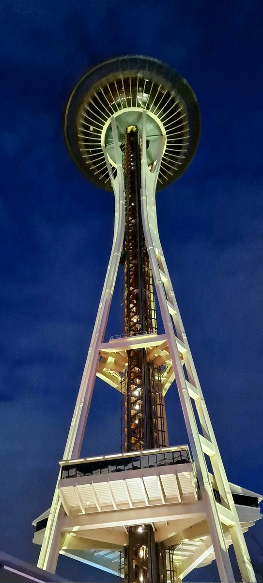 Great time today up the #SpaceNeedle in Seattle