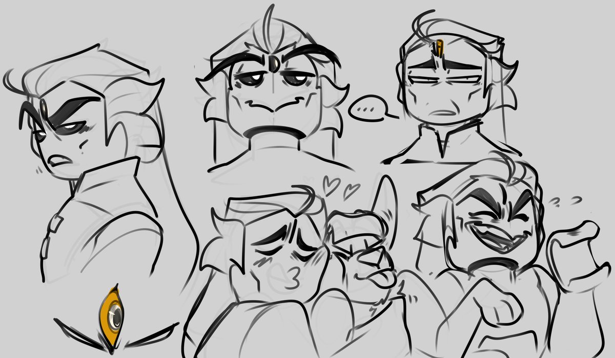 [ #LEGOMonkieKid / Doodles / Erlang Shen ]  Old man hours-