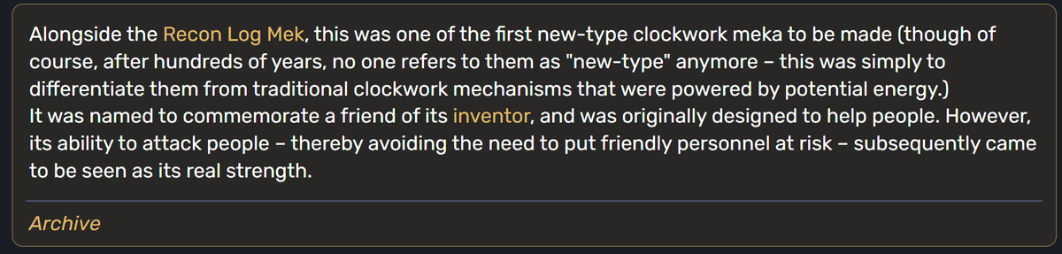 Save for the slightly longer hair strands at the front, Mary looks almost identical to the young Mary-Ann.
Exhibit B: Alain Guillotin’s main research focus is mechanical robots, and he has a track record of creating meks based people he loved. (5/37)