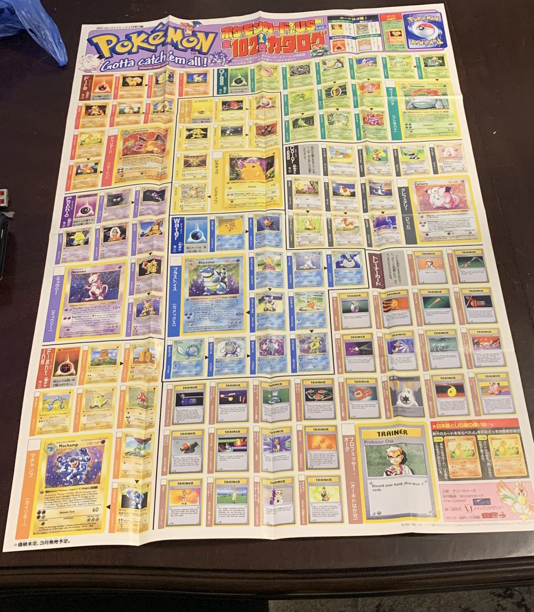 cardguymike1's tweet photo. #CGMPokeStacks ($5 bmwt $1 PWE)

Coro Coro base set folded poster $150

Must say “take poster” https://t.co/gzeTiqu46F