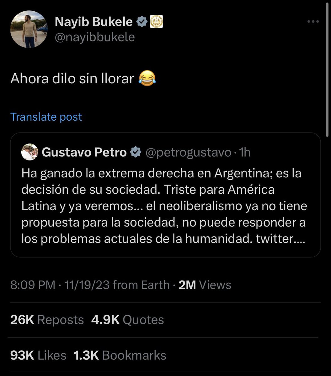 jpdm7's tweet photo. Que grande @nayibbukele https://t.co/OS3cIYNRsi