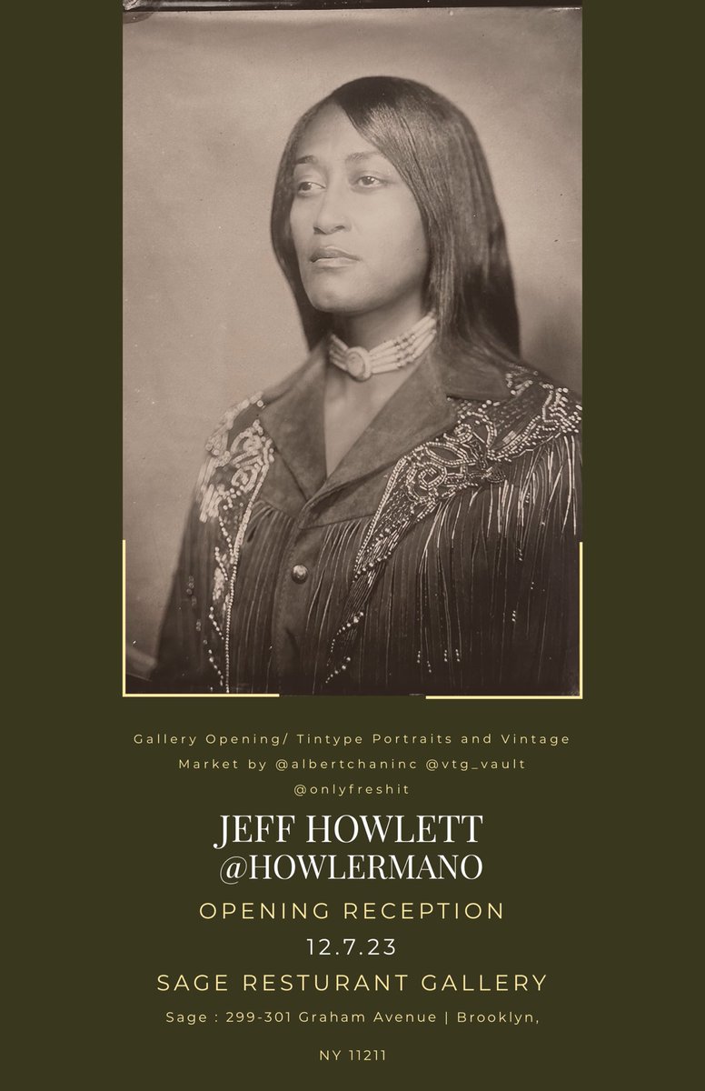 NYC Gallery opening and tintypes