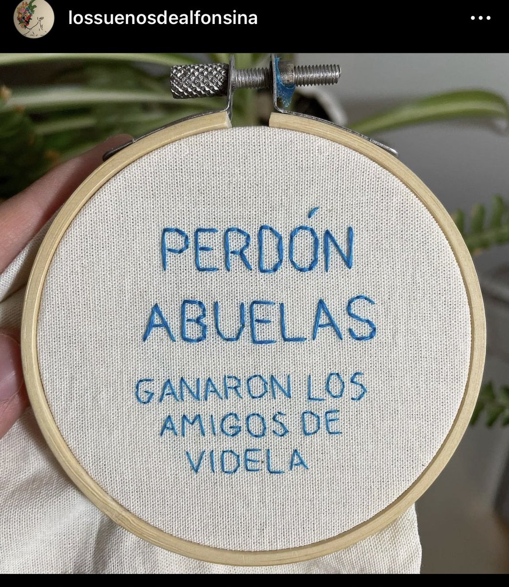 melissaayala92's tweet photo. “Perdón abuelas. Ganaron los amigos de Videla” https://t.co/uAC4IWWB1N
