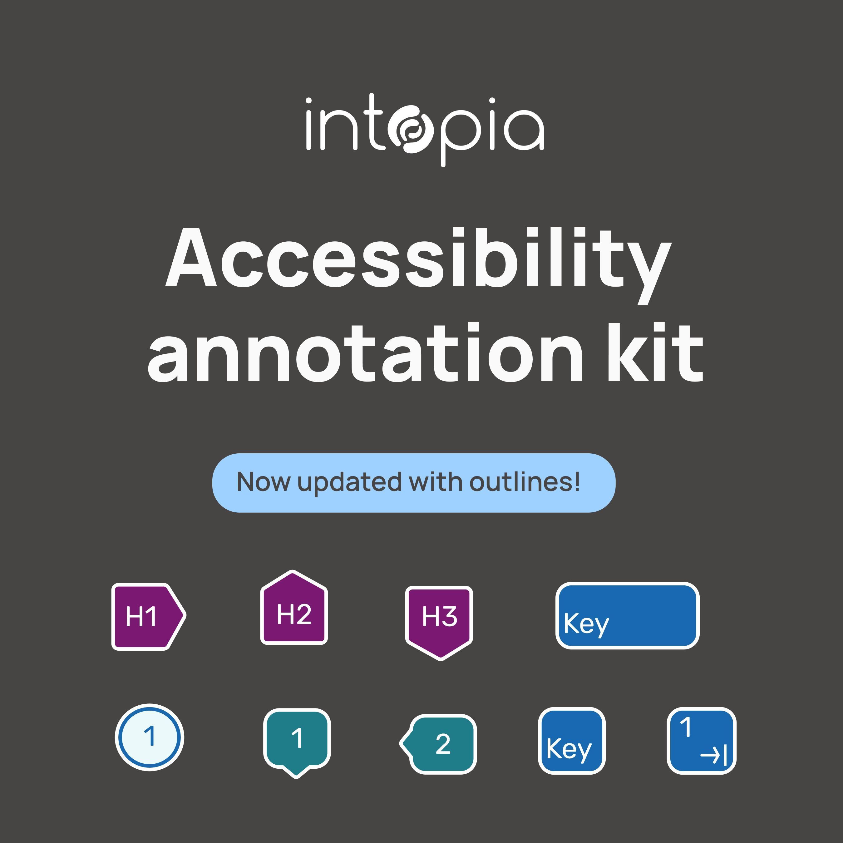 Intopia on X: ✨ Our Figma accessibility annotation toolkit has a new  update! With other 1,000 people using the kit, it's a winner. Check it out  now:  #design #website  /