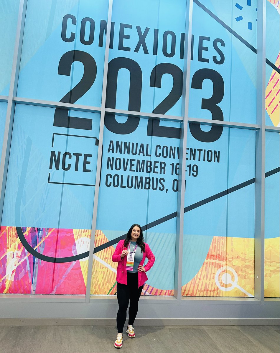 Ms_Barbosa20's tweet photo. #NCTE23 !!!!! What a BLAST!!! Coming home with brilliant resources, ideas, connections, and inspiration!!!! 🍎📚🌎👩‍🏫 https://t.co/DAdqHMXH64