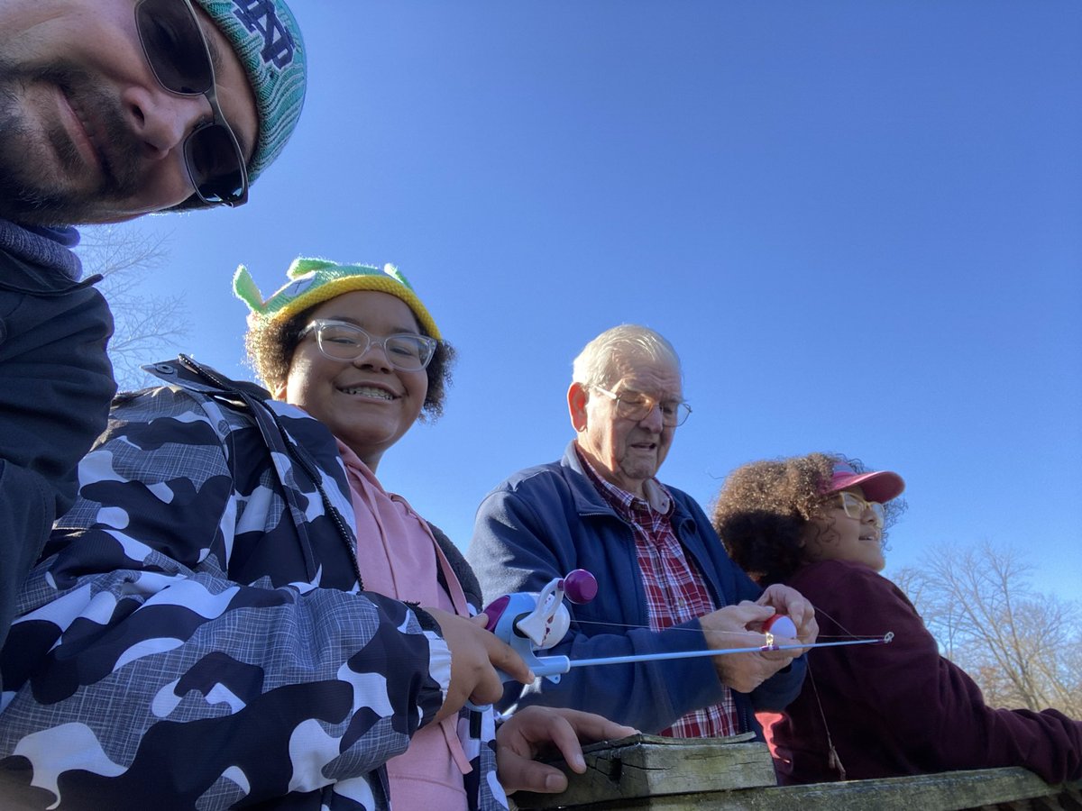 JudeAnne26's tweet photo. Today the girls went fishing with grandpap and Uncle Dusty! They had a great time. NyaAnne caught four fish and RaeAnne snagged one! #familytime #sundayfunday #beautifulnovemberday https://t.co/1MoM2XvIU4