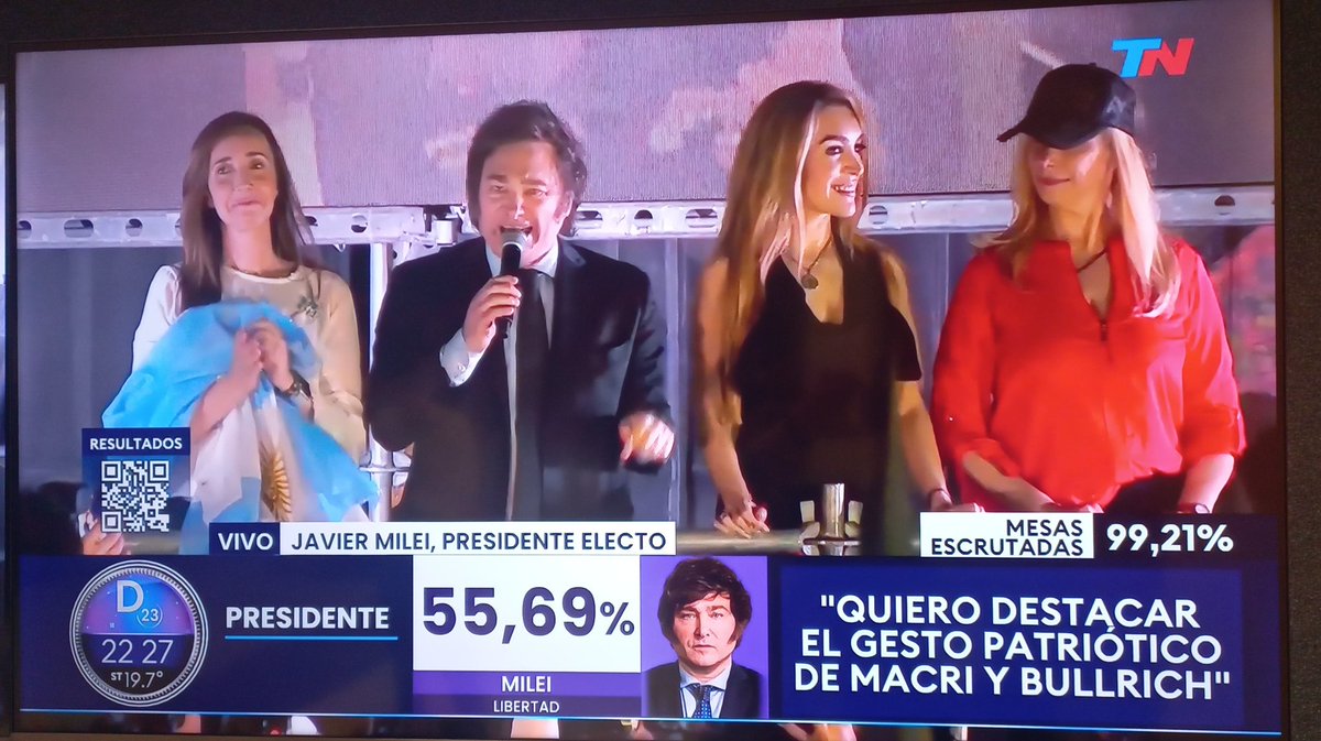 "Milei odia a las mujeres😡"

Milei: