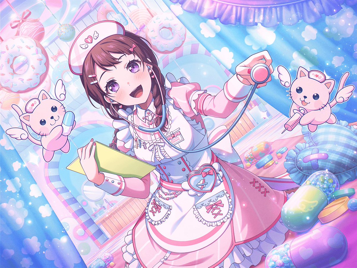 POPIPA NURSE GENDER #バンドリ #市ヶ谷有咲 #花園たえ #ガルパ #牛込