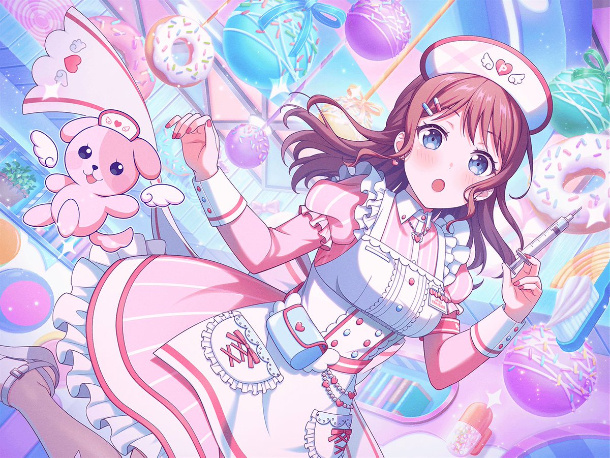 POPIPA NURSE GENDER #バンドリ #市ヶ谷有咲 #花園たえ #ガルパ #牛込