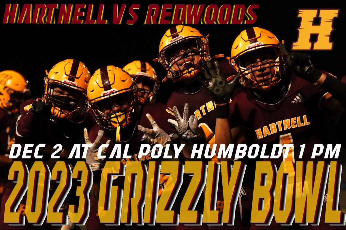 What’s better than practice during thanksgiving break? Playing football in December! <a href="/HMOB_Football/">Hartnell College Football</a> will travel up north for the 2023 Grizzly Bowl Dec 2 #bowlbound #wegotthecall #SaturdaysAreForTheMOB #AnyoneAnywhere