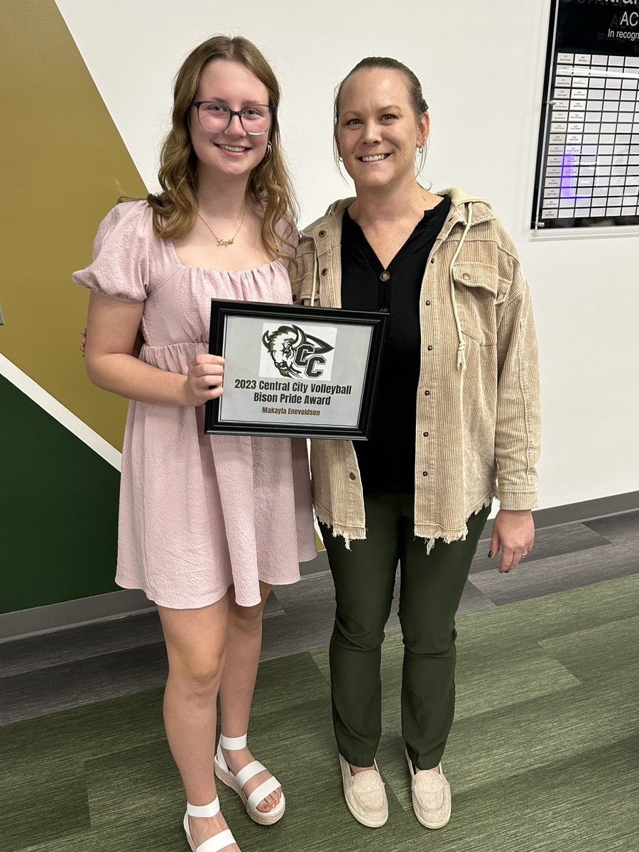 bisonvolleyball's tweet photo. Wrapped up the 2023 season with our volleyball banquet tonight. The following players were honored with awards.
MVP Award: Addie Buhlke
Dream Team Award: Sydni Homolka
Most Improved Award: Hope Paup
Bison Pride Award: Makayla Enevoldsen https://t.co/ZpSK06X4Fj