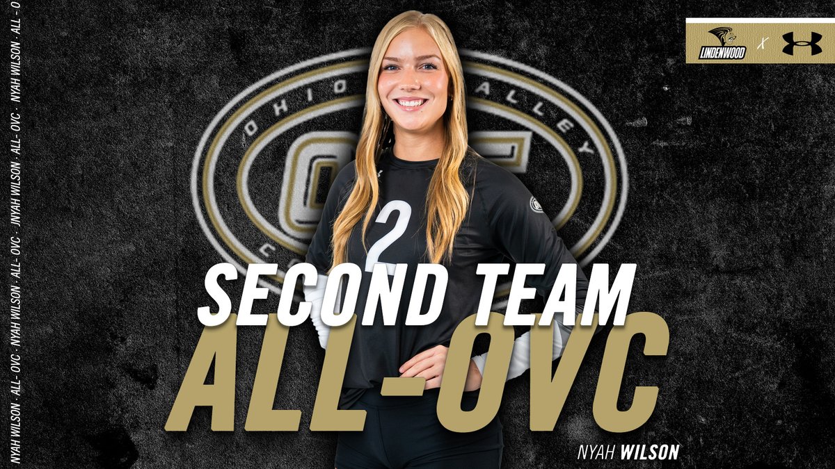 LU_Lions's tweet photo. Nyah Wilson and Jessie Seidel from @LindenwoodWVB were named to the All-OVC second team on Sunday evening🦁🏐🦁

Wilson was second on the team in kills (305) and digs (341)💪

Seidel was third in the OVC in digs with 557‼️

📕|https://t.co/1aax8kpCo1

#NewLevel // #OVCit https://t.co/eD8l8eDB4g