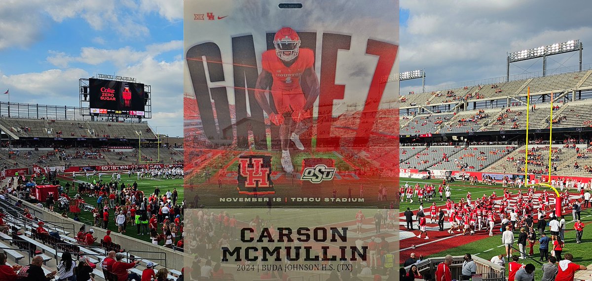 Had a great time at <a href="/UHCougarFB/">Houston Football</a> last night. Thanks for inviting me out to the game. Go Cougars! <a href="/UHFBRecruiting/">UH FB Recruiting</a> <a href="/Holgorsendana/">Dana Holgorsen</a> @MBurchettUH <a href="/coacharchiemac/">Archie McDaniel</a> <a href="/stevehoffman74/">Steve Hoffman</a> <a href="/CoachCarlin/">Sam Carlin</a> <a href="/CoachAntoine/">Ron Antoine, M.Ed</a> <a href="/BudaJagsFB/">BudaJagsFootball</a> <a href="/Casey_Smithson/">Casey Smithson</a>