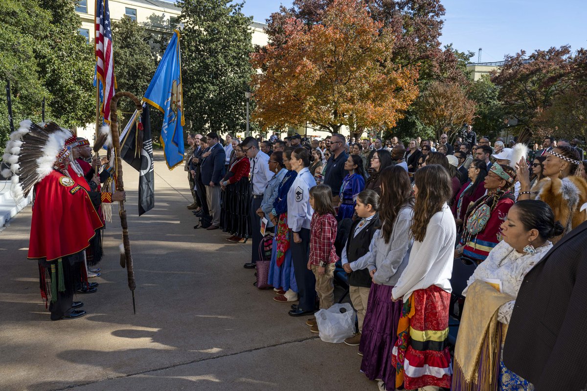 This month, we join the Nation commemorating National Native American Heritage Month, celebrating the contributions & current service of Native Americans & commiting ourselves to building a stronger, more inclusive workforce. Read the full ALNAV here: mynavyhr.navy.mil/Portals/55/Mes…