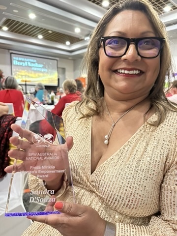 Sandra D'Souza tweet media