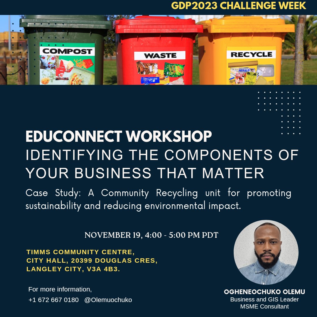 GISforAfrica's tweet photo. Wishing @OlemuOchuko the best today as he engages in the EduCONNECT Workshop Set in Timms Community Center, Langley City, Canada. #ApplyingGIS #GISDay #Geoweek #Challengeweek #GDP2023 https://t.co/iZ90hMg5l2