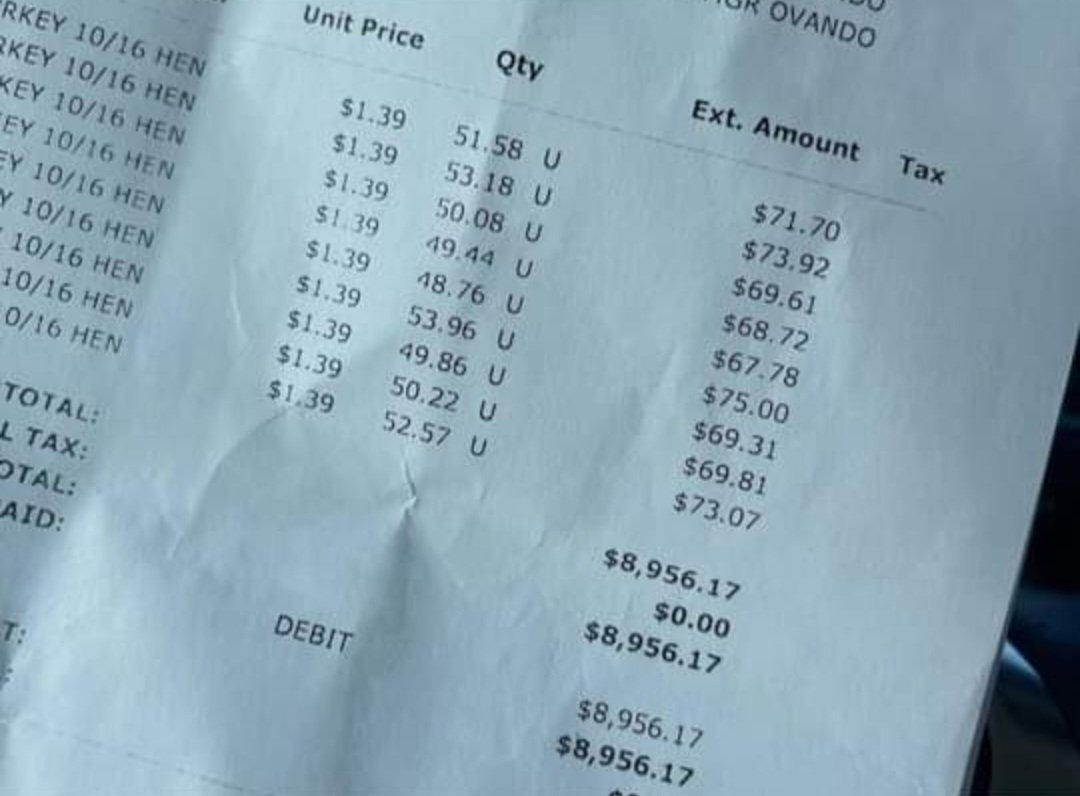 Turkeys 4 the whole community. 
🎯 💨💨💨 without a local heart to give back...alot of u ppl w $ need to play ur positions better ....&amp; miss me with the big tech company talk about u doing the biggest chit in web3 if u show no signs of blessing the people 1st