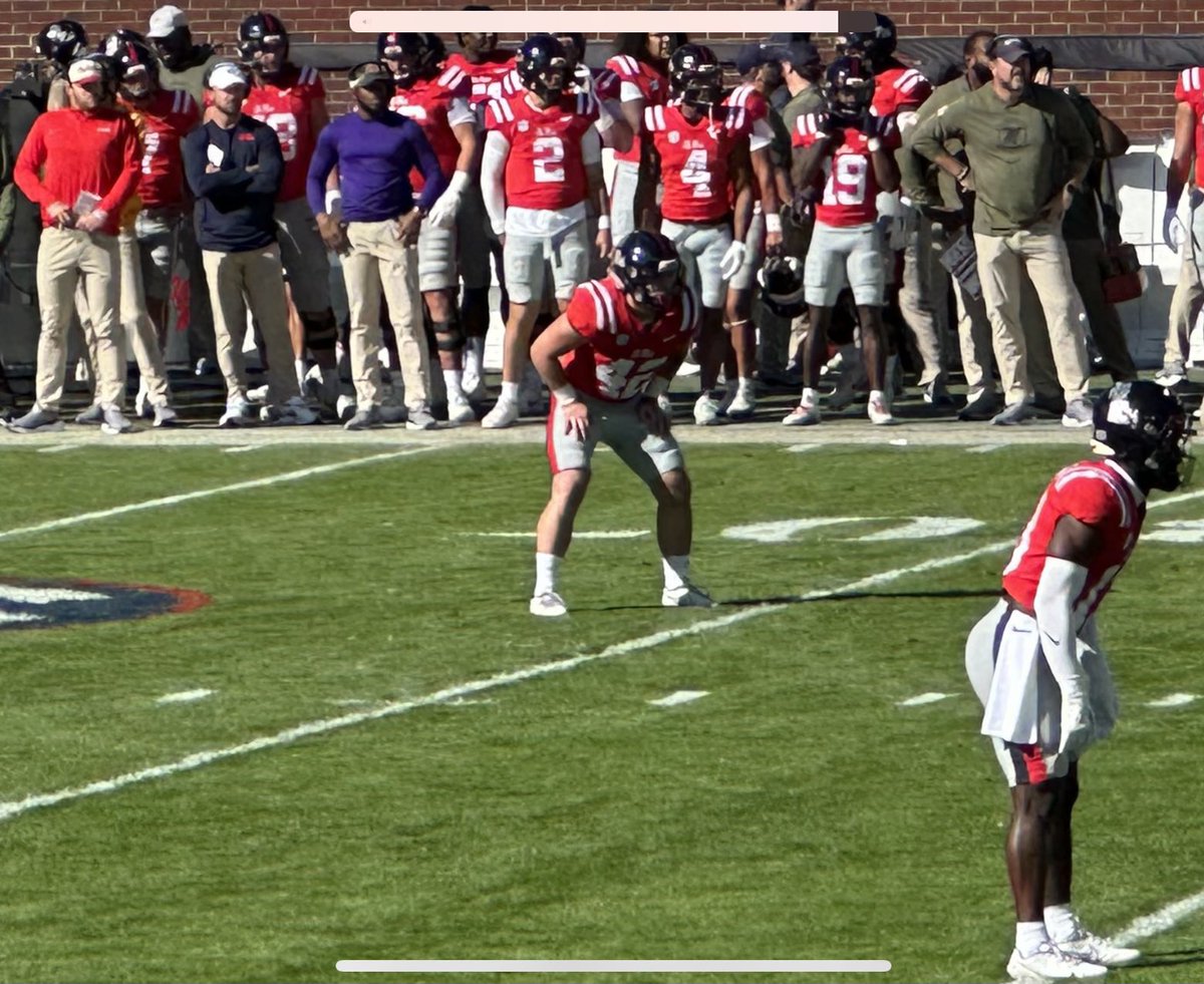 Let’s go Rebels! Great seeing <a href="/JAlbrittonRb10/">Jason Albritton</a> up at Oxford.