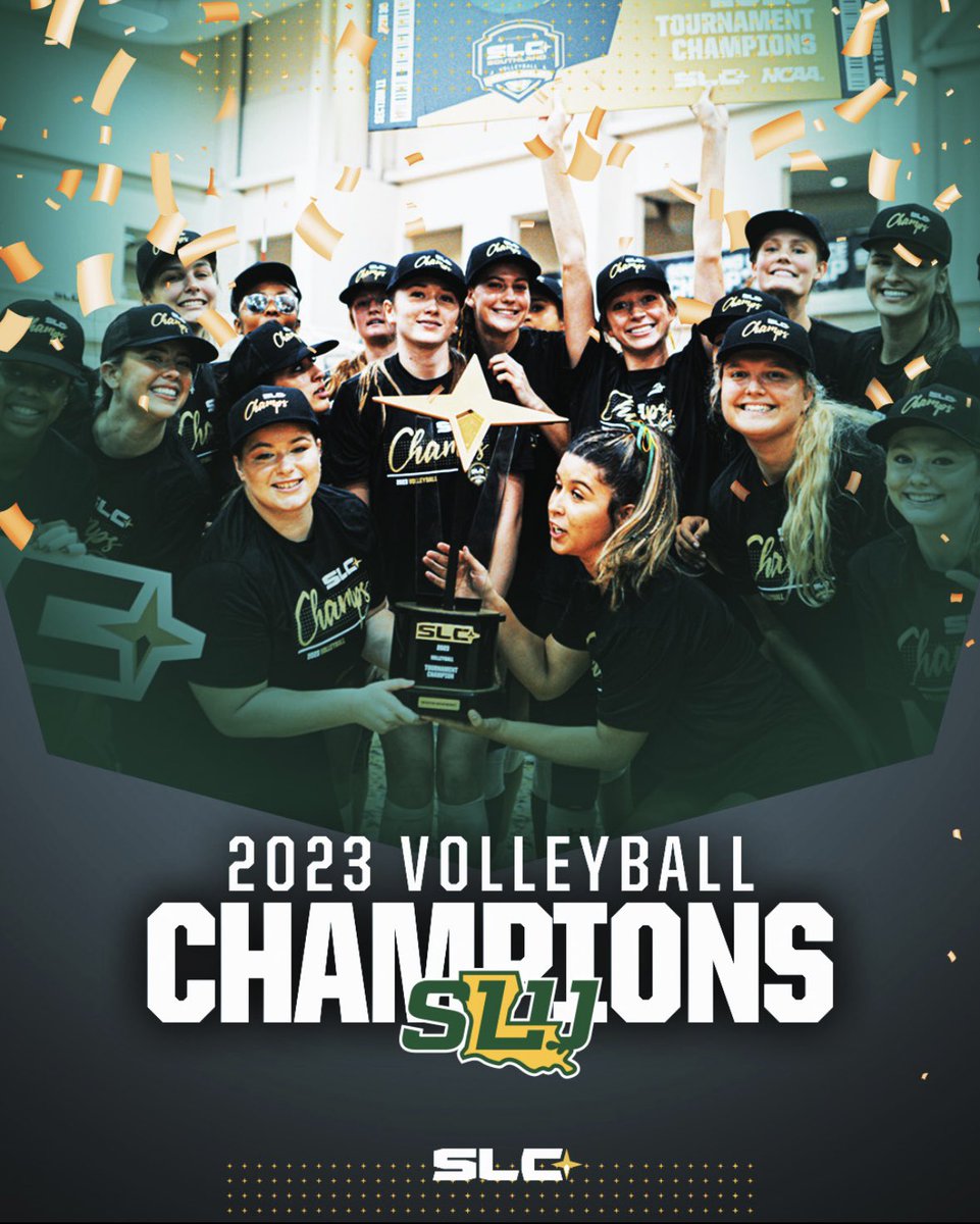 SouthlandSports's tweet photo. Regular season, tournament, 22 straight wins…

Just call them CHAMPIONS 🦁🏐🏆

#EarnedEveryDay https://t.co/3AX26XHccP