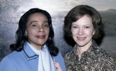 Today, we mourn the loss of a remarkable woman and dear friend of the King family and The King Center, former First Lady #RosalynnCarter.