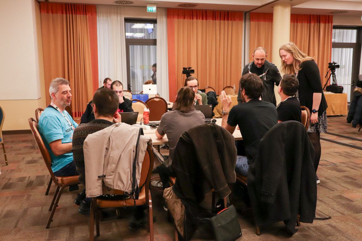 rustlab_conf's tweet photo. π Hacking Night is alive with excitement! Tables are vibrant with mentors leading discussions on fascinating subjects.Let's embark on this collaborative coding journey! π»β¨
#GoLab2023 #HackingNight #RustLab2023 https://t.co/eOvzGA59M2