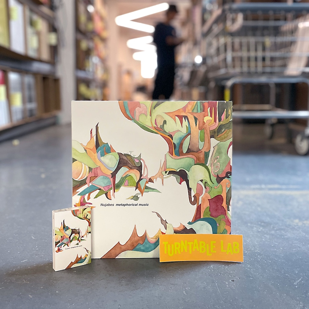 TurntableLab's tweet photo. Nujabes / Metaphorical Music (2003)

↘ now on cassette + 2LP! solo debut from late great Japanese producer 😇 ft. @theCYNE @PASEROCK @UyamaHiroto @IamSubstantial #FiveDeez + more:

⫸ https://t.co/5DRQxmbIAT
⁠
#nujabes #hydeoutproductions #metaphoricalmusic #modalsoul https://t.co/Cq7ISq4mB2