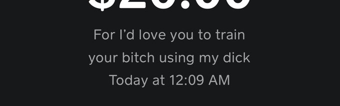 I absolutely LOVE LOVE LOVE random sends just as much as the next Domme, but do NOT put wild shit like