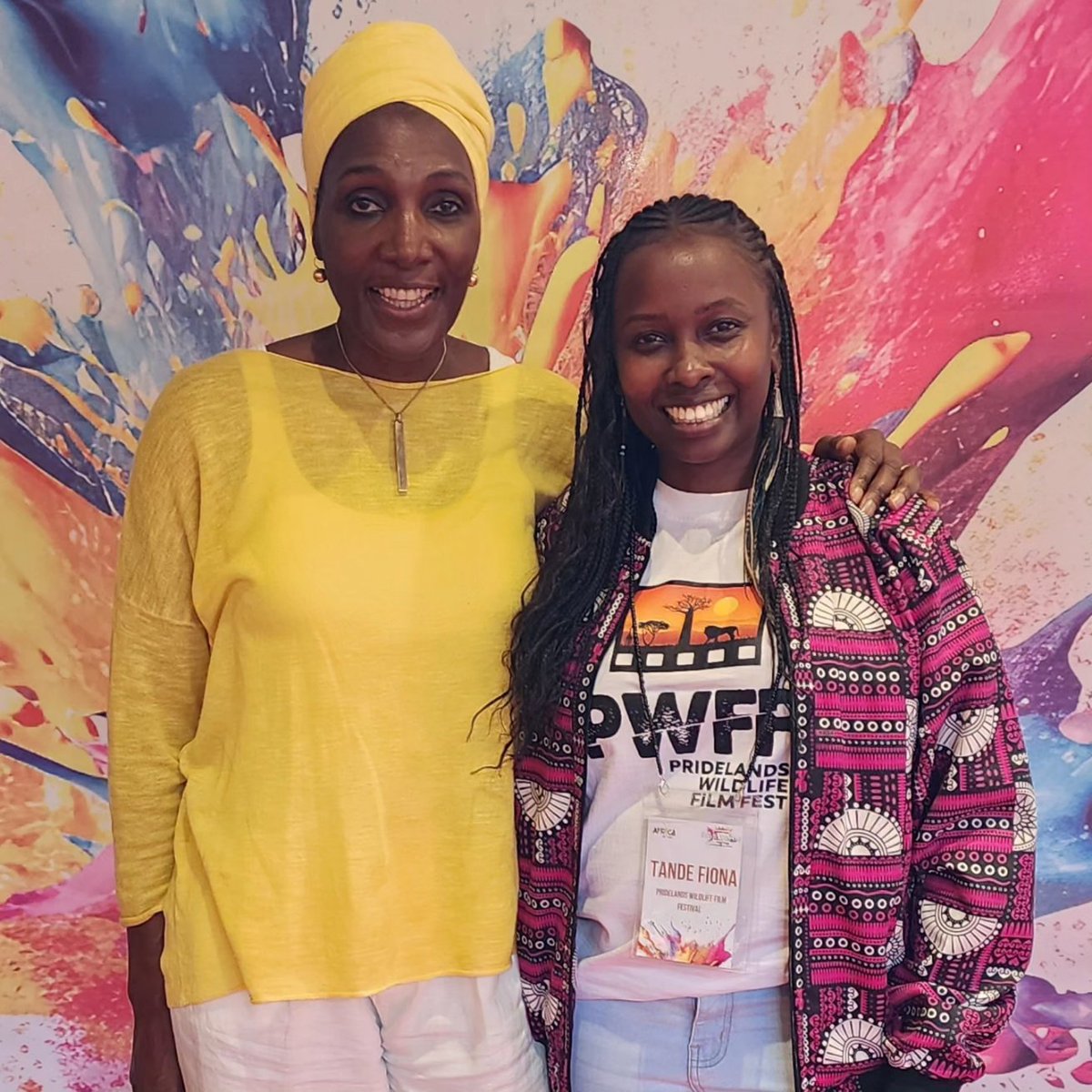 We were honored to be invited to be part of the community of storytellers at this year's @africanofilter summit!✨️
#africarising #asweare #iseeme #betterrepresentation  #africanstorytellers #shiftingnarratives #tellingthestoriesofwildafrica #pwff2024