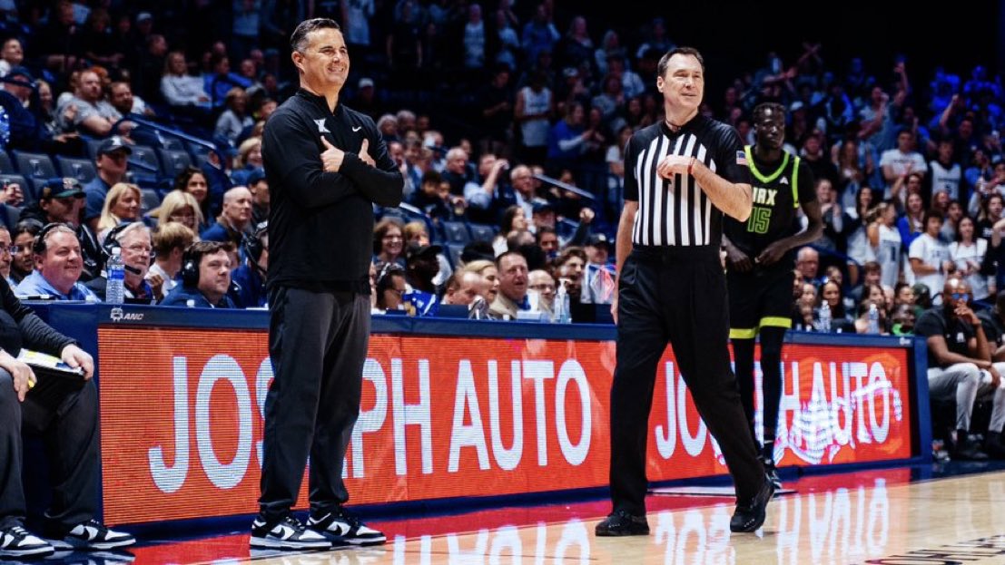 XuBarstool's tweet photo. While November Wins aren’t as big as wins later in the season, tonight is a must win for team morale and fan morale.  Although, @John_Fanta brought up a great point though, no quality wins in November last year and we made the conference champs…#InSeanWeTrust https://t.co/4vWPEfvnII