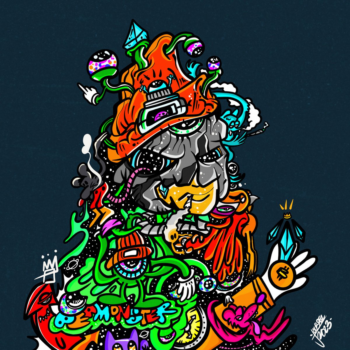 cryptoohomer's tweet photo. #NewProfilePic by the Legend @iamMRJOUBREL so many small meaningful details on this one. The man literally never misses 💯🫡🔥
#BeAMonster #BeanieGang https://t.co/ThS69fGSb3