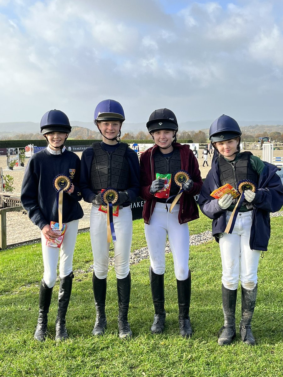 Great day out for the <a href="/cranleighschool/">Cranleigh School</a> <a href="/CranleighPrep/">Cranleigh Prep</a> riders Win in the 70 2nd in the 80 Eventers Challenge. Hickstead Spring Champs here we come. Caia and Sophia <a href="/CranleighPrep/">Cranleigh Prep</a> qualified individually <a href="/RhodesHouseCran/">Rhodes House</a> Gracie