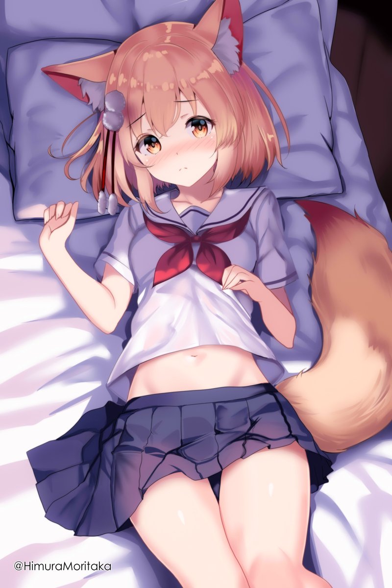 「あーケモ耳成分が欲しくなったので、きつねちゃん再掲」|火村 モリタカ＠/5月COMITIA144（B51a)/その次は神戸かわさき10のイラスト