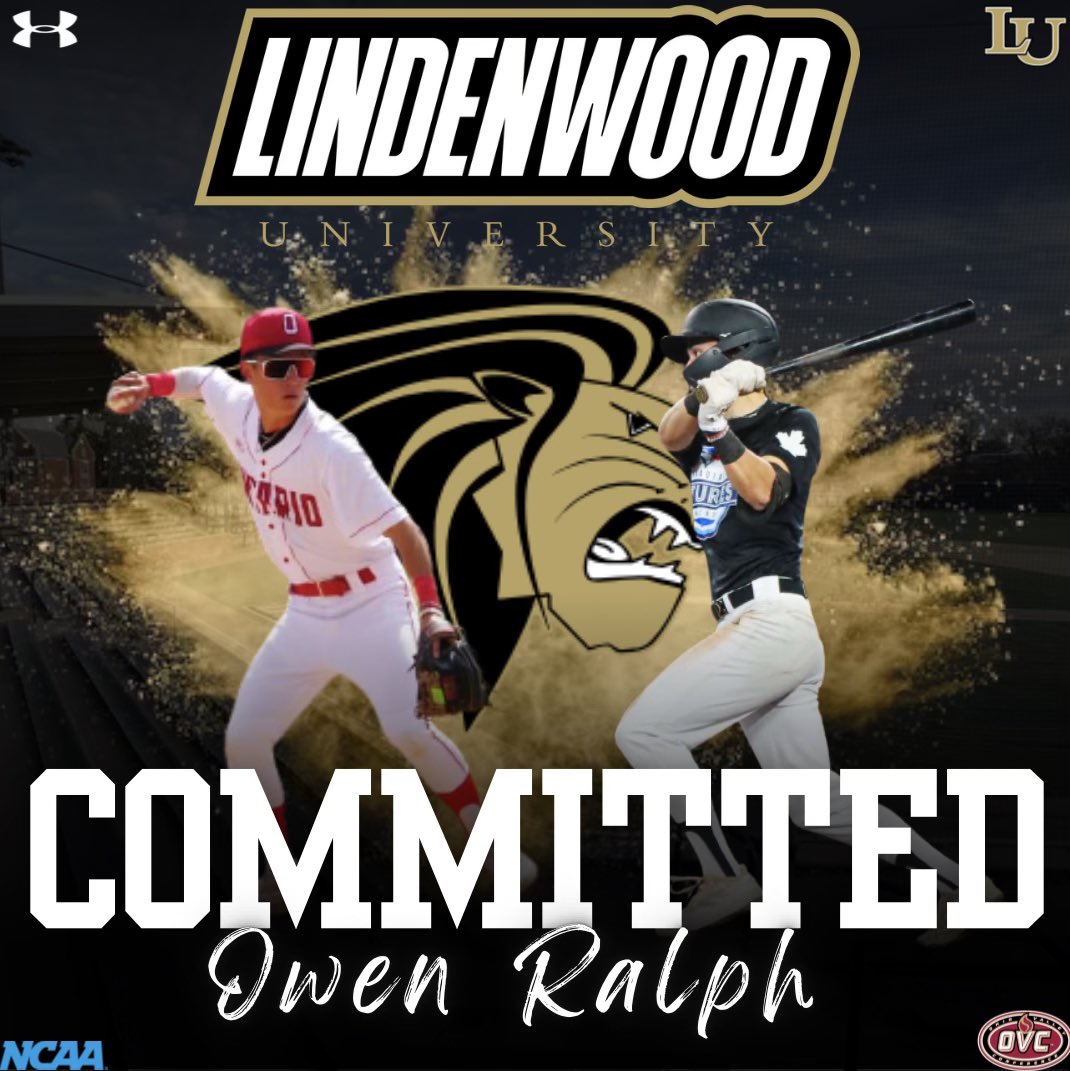 I am extremely excited and thankful to announce my commitment to play Division 1 baseball at Lindenwood University. I would like to thank my family for always believing in me and supporting me. I’d also like to thank my coaches and teammates for their support. @LULIONSBASEBALL