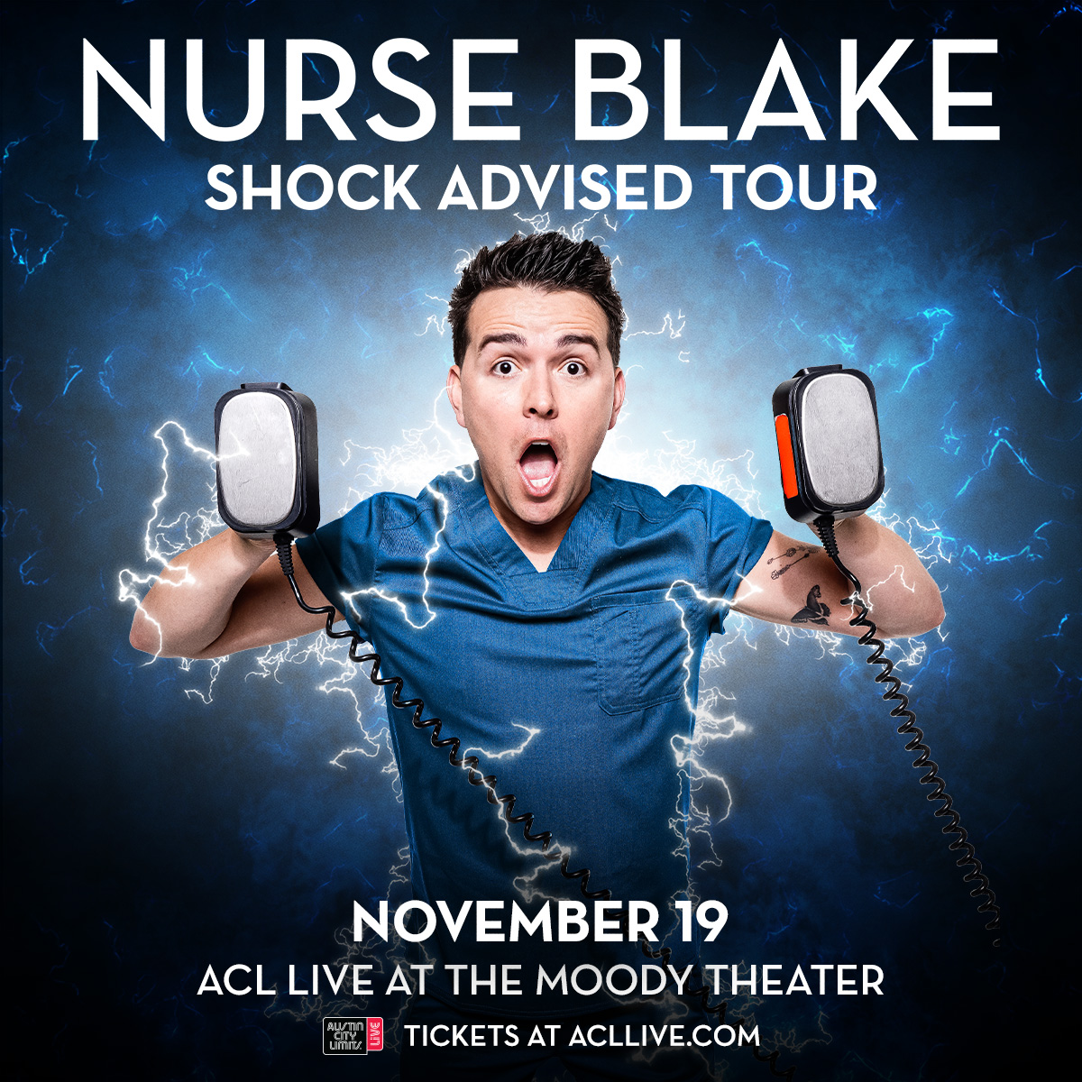 STAND CLEAR 🩺 Nurse Blake is in Austin! 7PM - Doors 8PM - Show 🎟️ Get tickets to the show at opryent.co/3uoC0yw See you at the show!