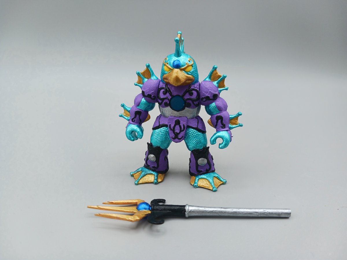 julesofden's tweet photo. Newest Battle Beasts custom paint job

The Oracle Water God!!!!

#BattleBeasts #uknowjulian #CosmicBird #CosmicBeasts #80stoys #custompaint 

https://t.co/RwJm90iHAq https://t.co/CAUWdqgiQw