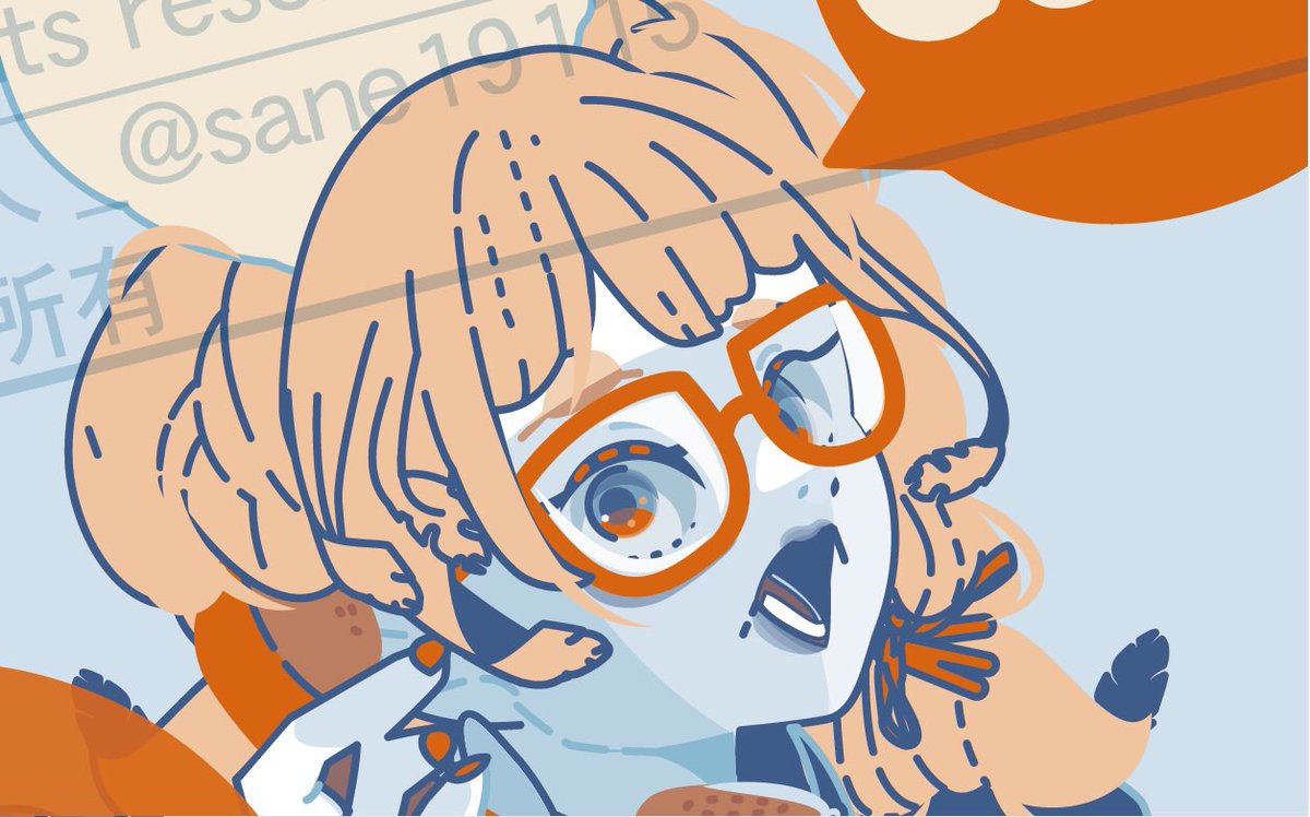背景と線画進める 