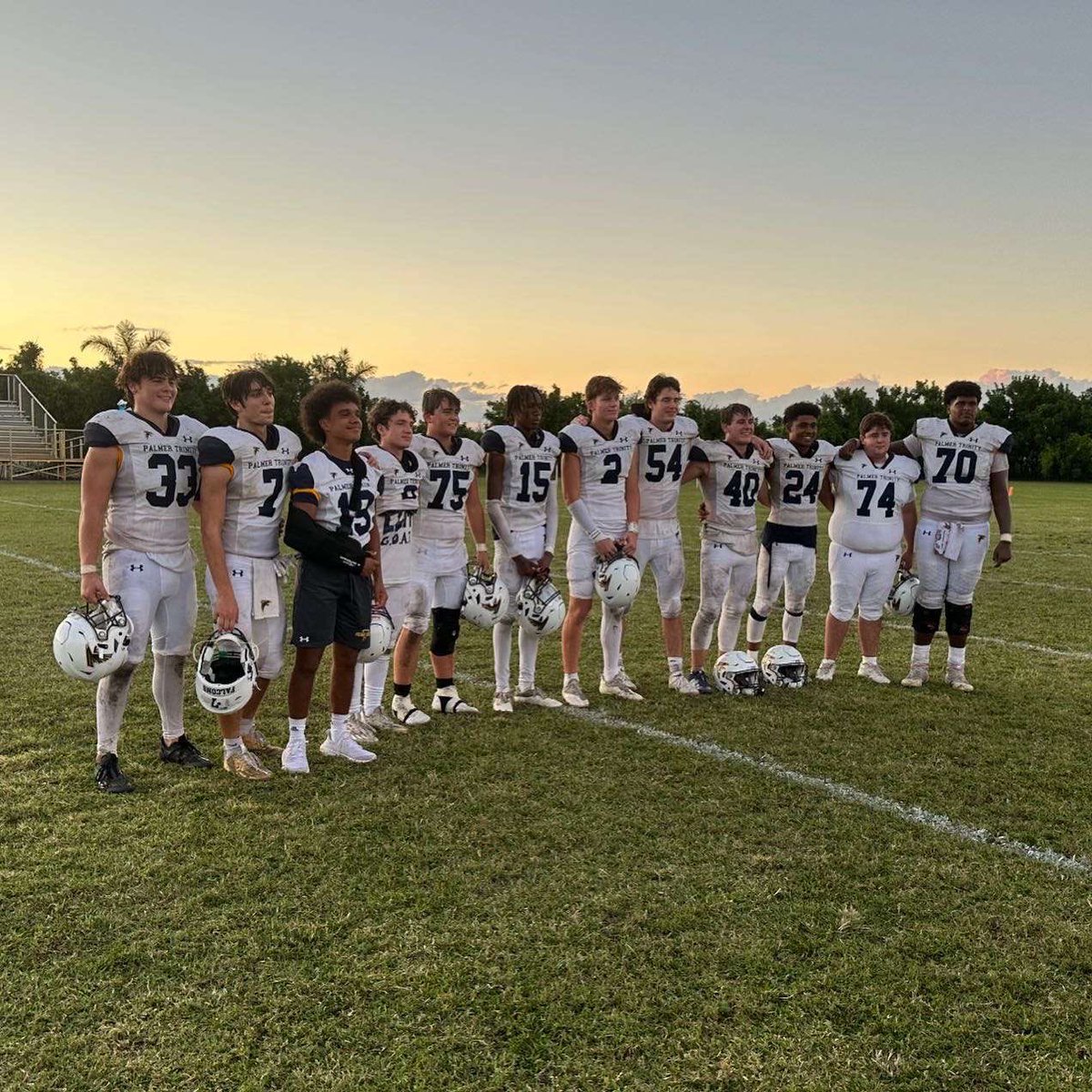 An unforgettable journey with these fellas. I will never forget my team 💙💛#70out