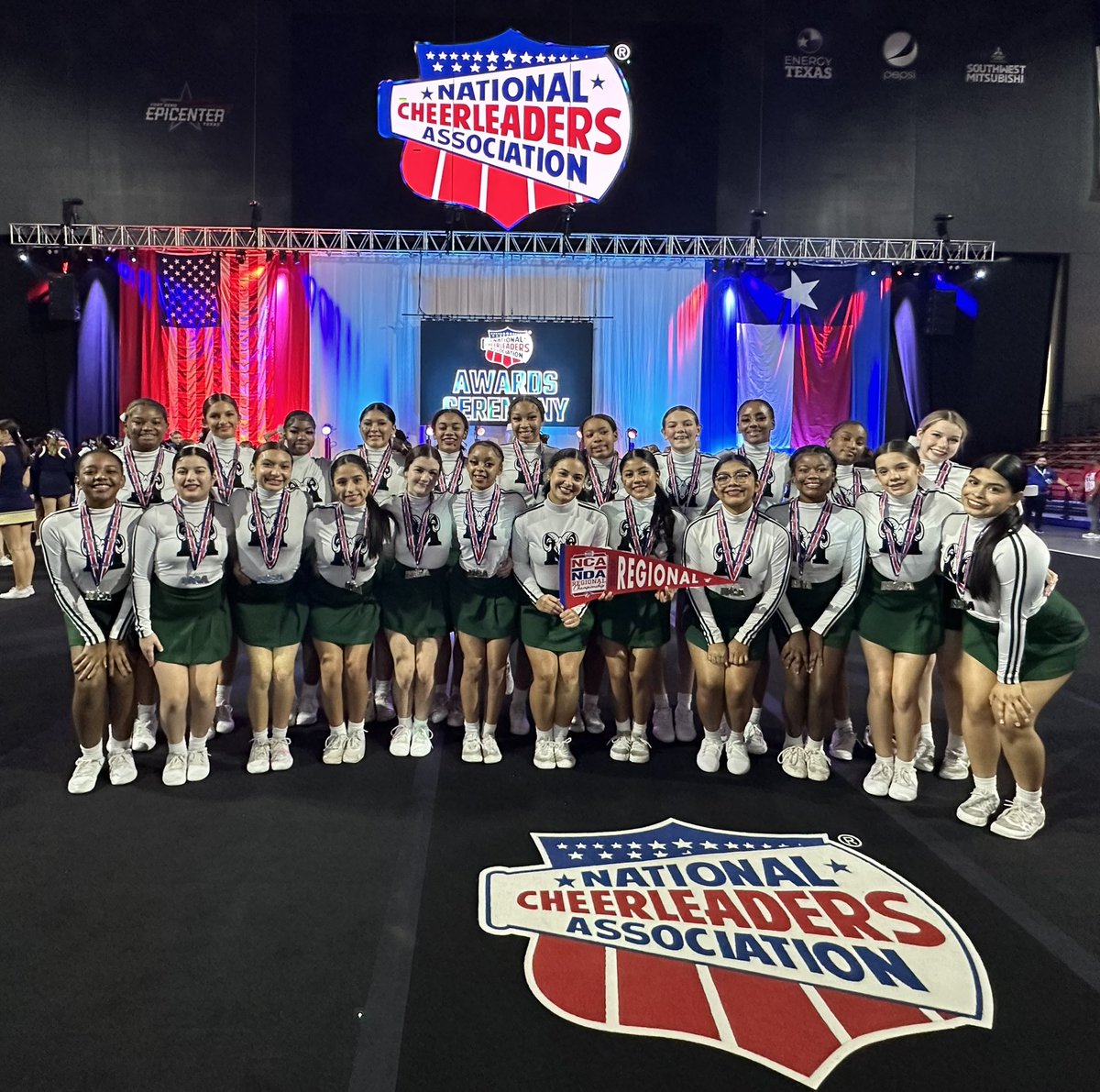 7th place at NCA regionals today!