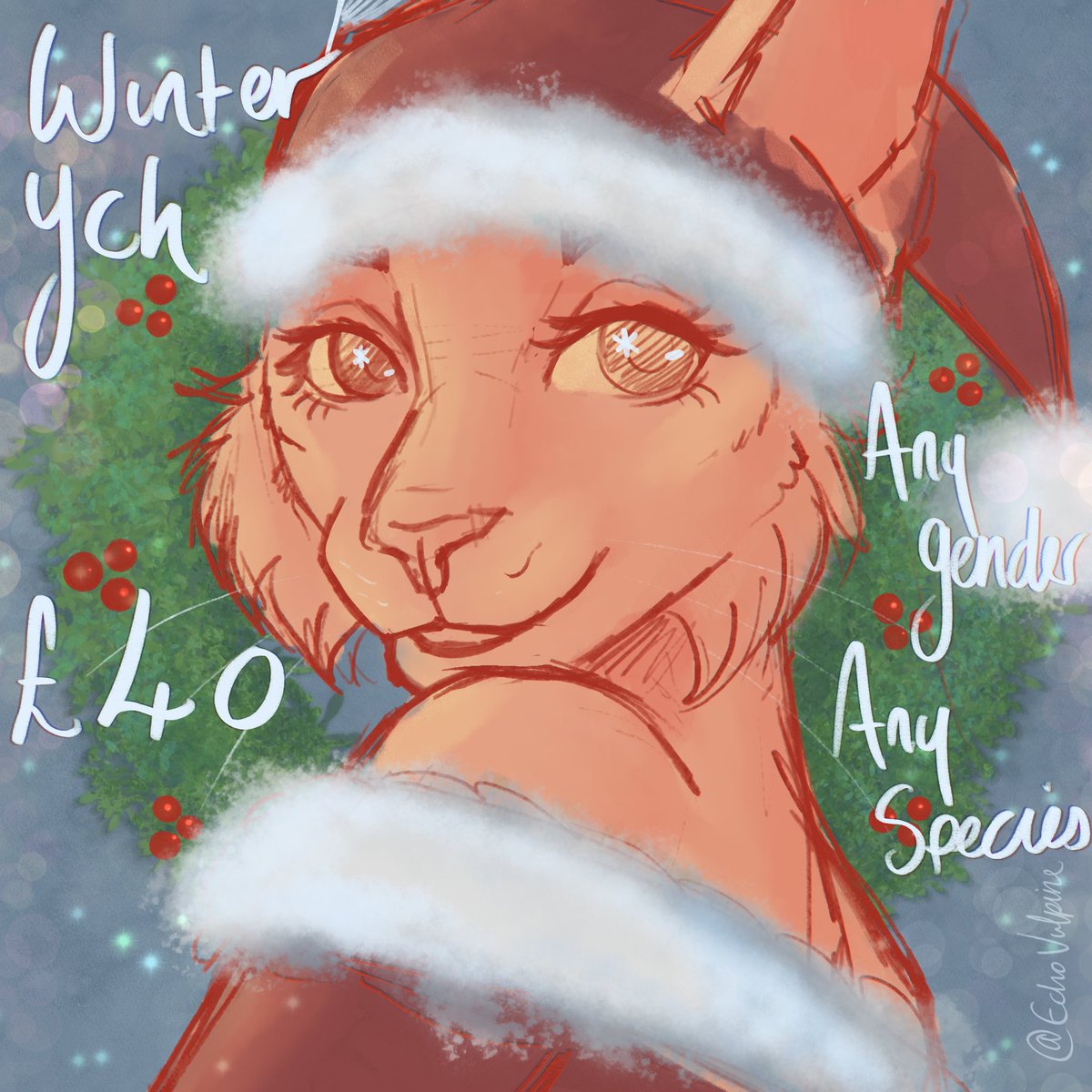 EchoVulpine's tweet photo. Winer YCH's!
Multislot
Will be completed before December 25th

Comment below to Claim! https://t.co/BQ4IaoQHzQ
