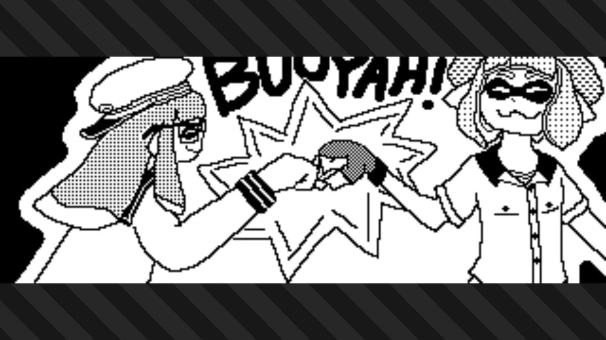 Only real bros fist their homies ;))) Go Team Fist Bump and Frye! :D #Splatoon3 #NintendoSwitch