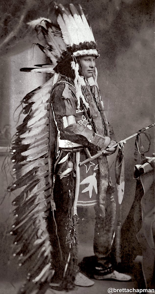 This is a nice 1905 photo I have of a Ponca man named Edward LeClair on account of his great grandpa being an itinerant French trader in the Ponca Nation before the US came. The “blood” distinction was of little consequence to the people who later elected him to the Ponca Council