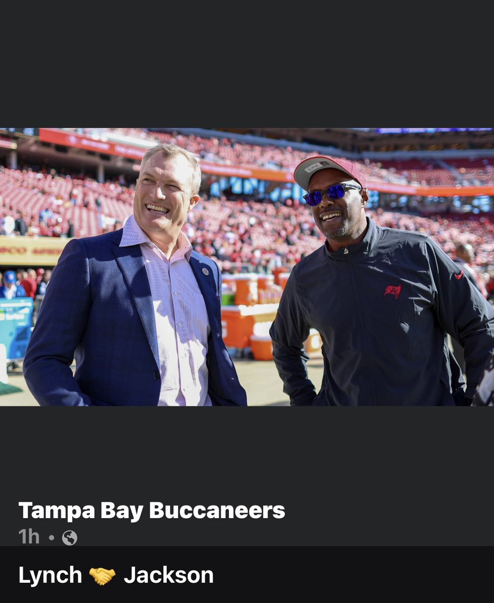 DJackson_MVP's tweet photo. I’m San Francisco supporting my Bucs and ran into HOF and General Manager of the 49ers John Lynch https://t.co/2jVwEPFeXu
