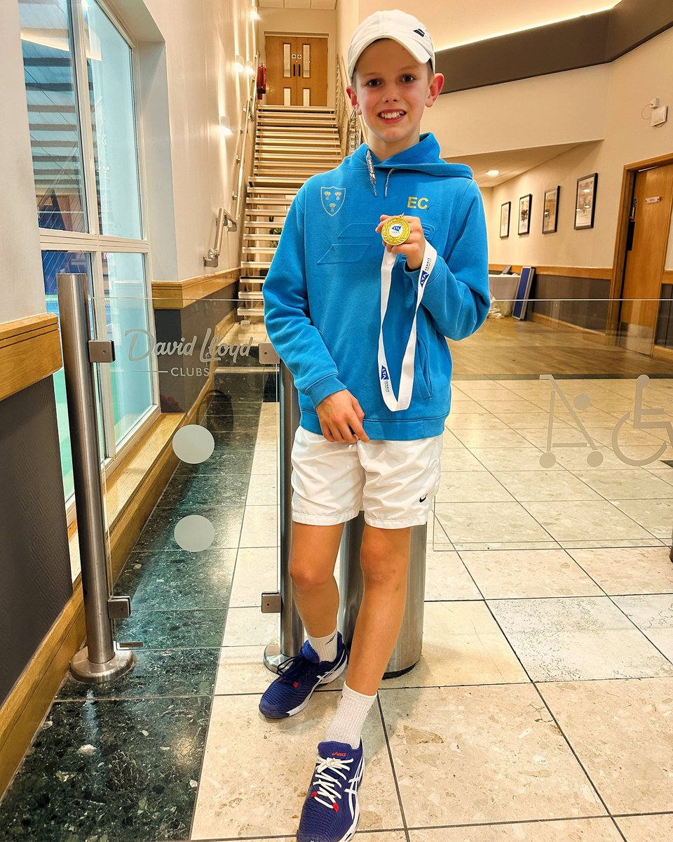 Good end to the weekend for the little spud. Great energy on court, and it showed, coming out on top in all three of the tie breaks he played 💪🔥🥇🎾 @sabrina_fed @sithorny85 @BoltonTeam @HGSuperMovers @LTACheshire