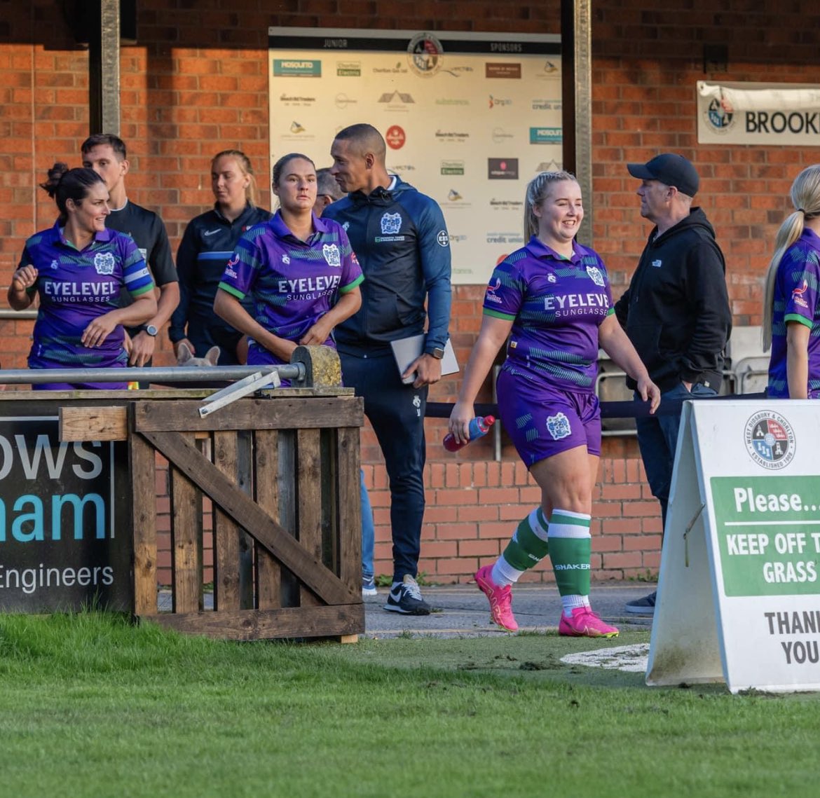buryfc_women's tweet photo. Lauren Lynchey, also leaves us to pursue an exciting new career &amp; degree and we wish her the best of luck too. As we do to players moving on to new teams: Danni, Hannah, Emily, Sophie &amp; Chloe. Thank you for all your efforts and best wishes for the future. Go well girls! 💙🤍 https://t.co/XIaoq3n3Fd