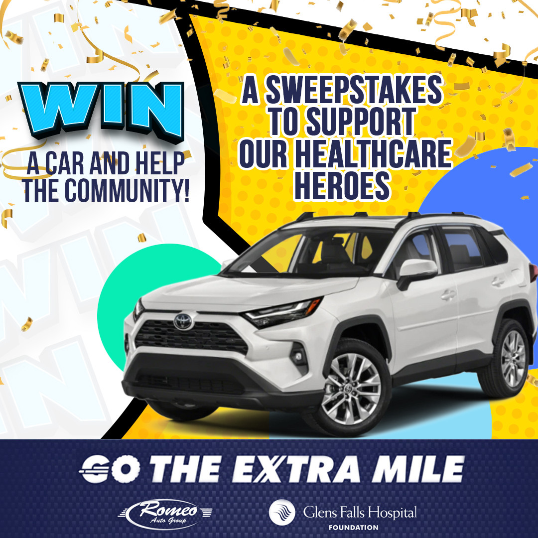 RomeoAutoGroup's tweet image. Your weekend reminder 📣 Get those tickets for a chance to win a 2023 Toyota RAV4 Hybrid LE. 🥳🎉

Tickets support the #RomeoAutoGroupScholarshipFundatGlensFallsHospital .👩‍⚕️👨‍⚕️ Get your 🎟 here:👉 rpb.li/icNa