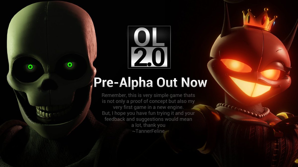 OL_Development's tweet image. The Pre-Alpha for OL 2.0 (Temp Title) is now available to download.

Been a long time since I got to say that, and even though it&apos;s hardly a finished or polished game I still had fun making it. So have fun and Happy Thanksgiving!🦃

Link: tannerfeline.itch.io/ol-pre-alpha
(BTS Vid Soon!)