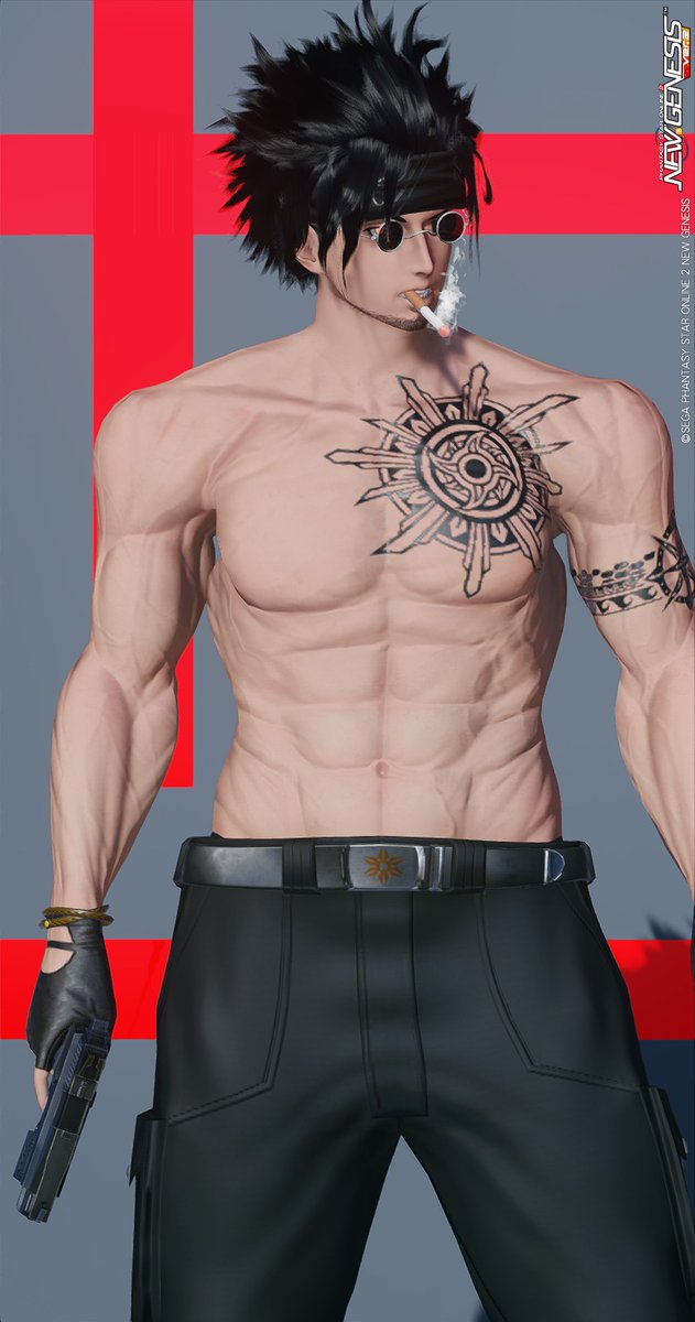 「←2014 2023→かなりビルドアップしてるな#PSO2NGS 」|武良左☃︎のイラスト